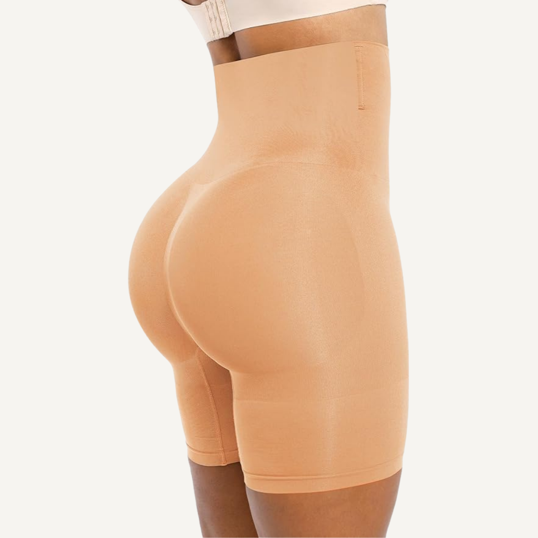 High-Waisted Seamless Shaping Shorts with Tummy Control