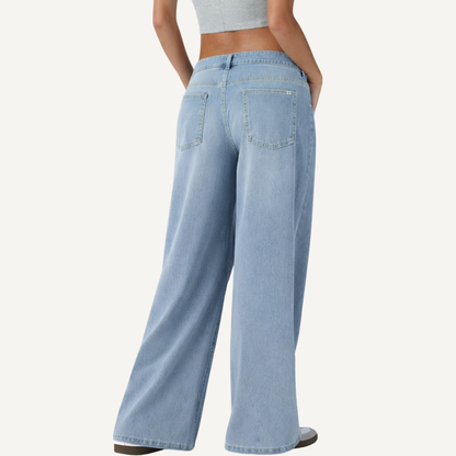 AsymFit Wide Leg Jeans - Bold