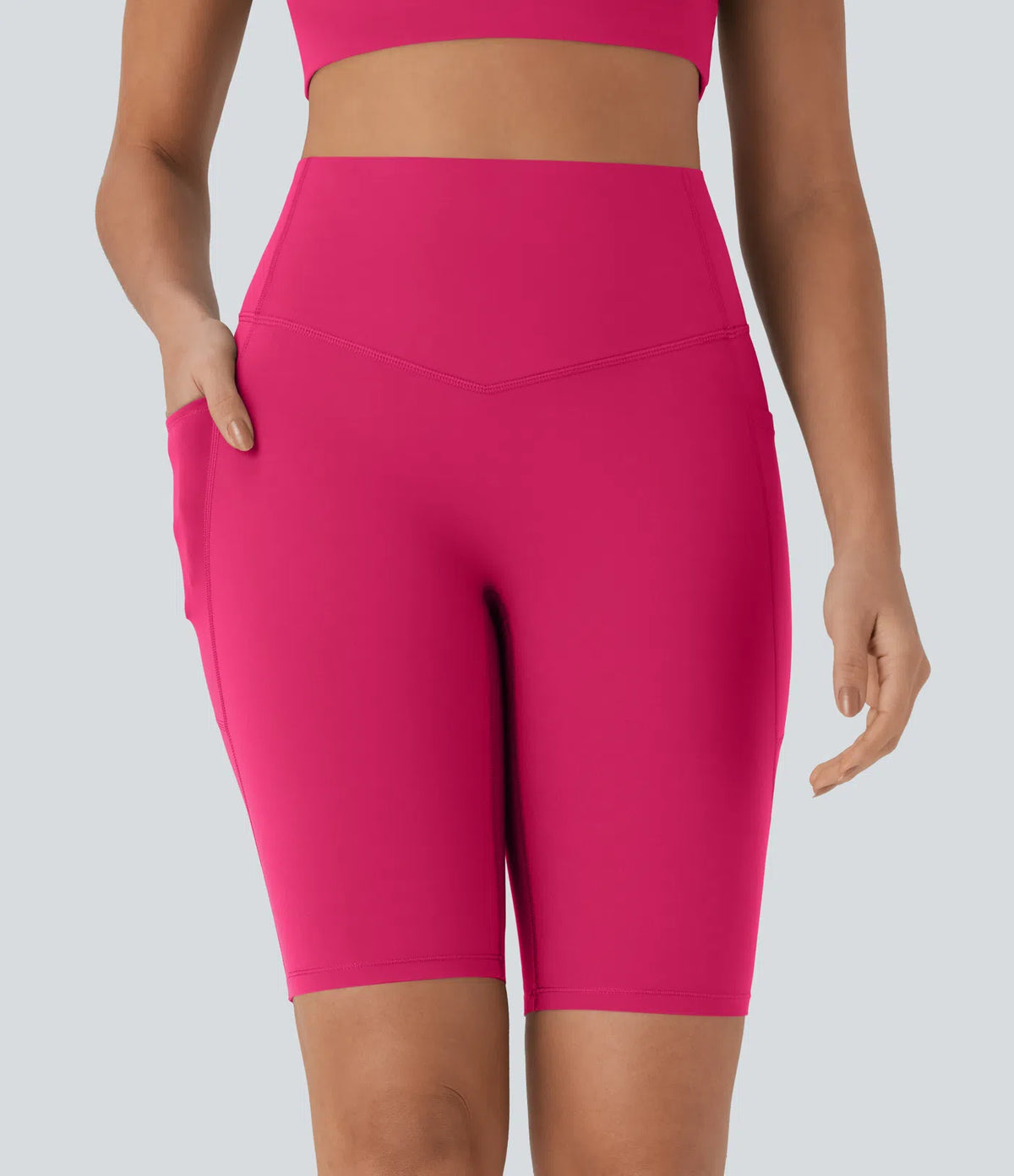 SculptPocket™ High-Waist Biker Shorts