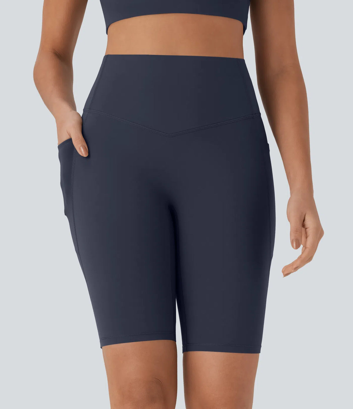 SculptPocket™ High-Waist Biker Shorts