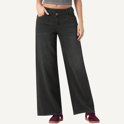 AsymFit Wide Leg Jeans - Bold