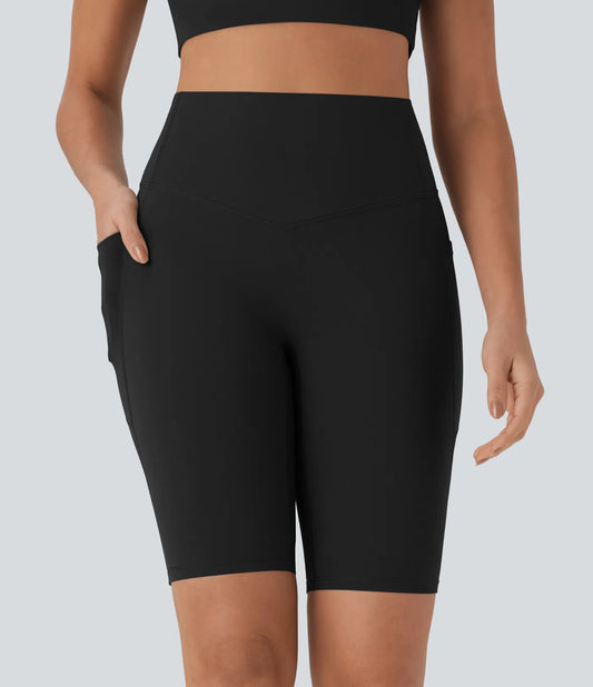 SculptPocket™ High-Waist Biker Shorts