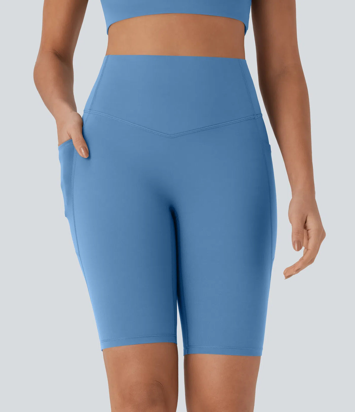 SculptPocket™ High-Waist Biker Shorts