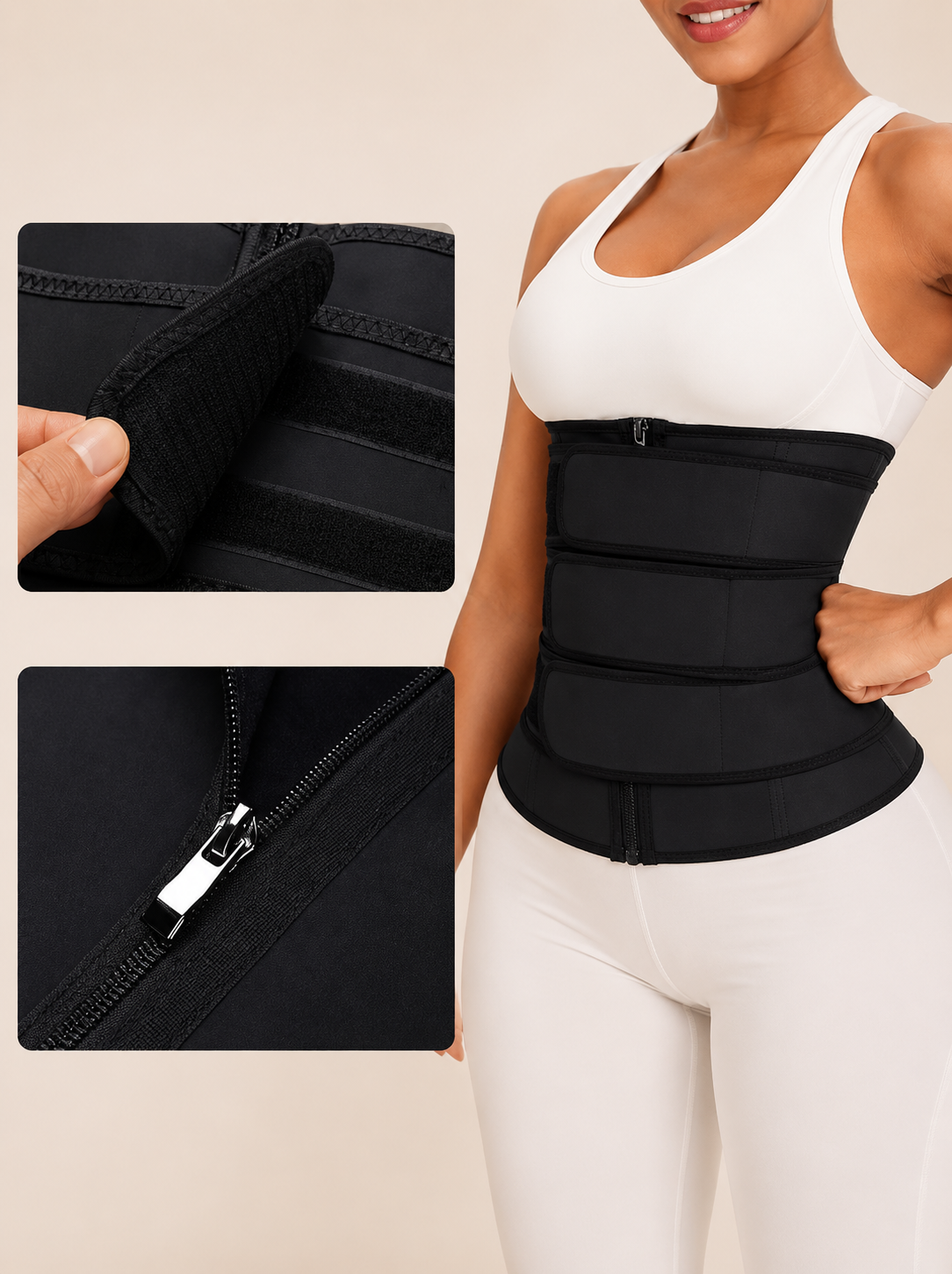 SculptFit Triple-Belt Waist Trainer