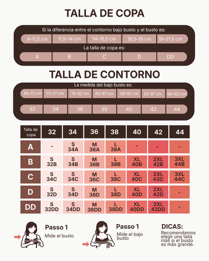 Sujetador Jelly Sin Aros Escote en V